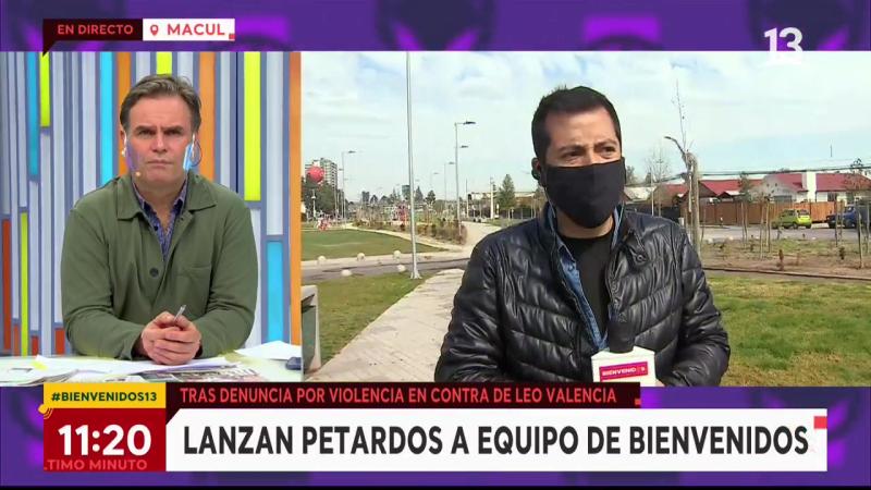 Equipo de Bienvenidos es atacado con petardos en Estadio Monumental