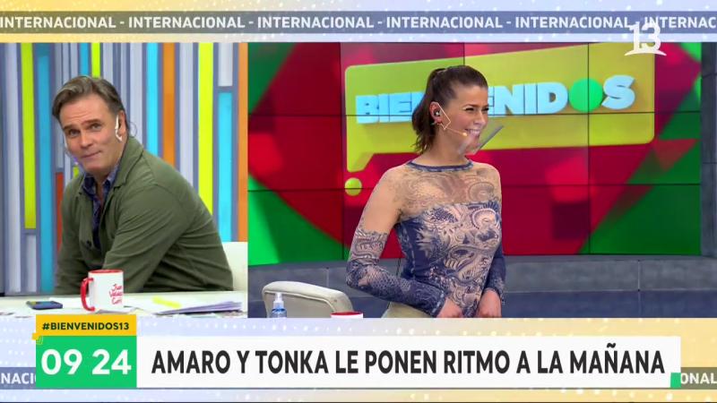 Amaro Gómez-Pablos se sacó los zapatos para bailar en Bienvenidos