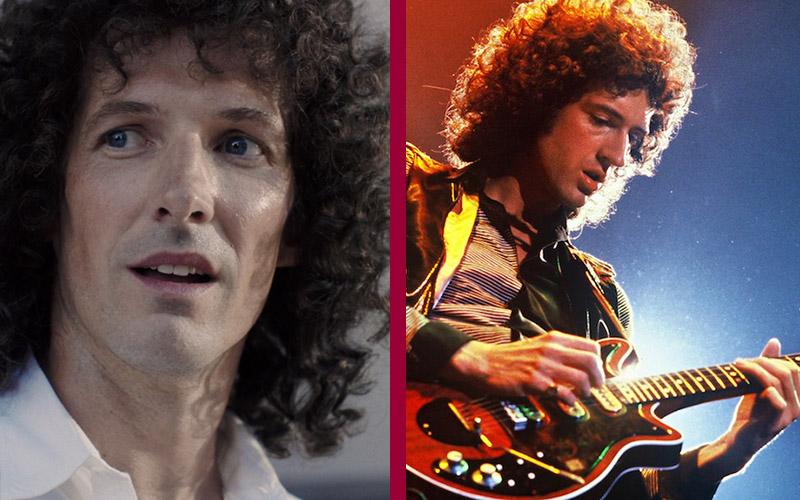 Gwilym Lee - Brian May actores idénticos a sus personajes
