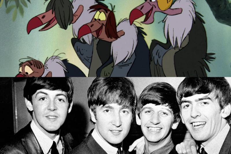 los cuatro buitres y the beatles