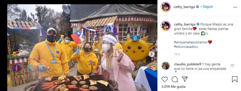 “Que poco criterio”: Cathy Barriga responde dura crítica de seguidor