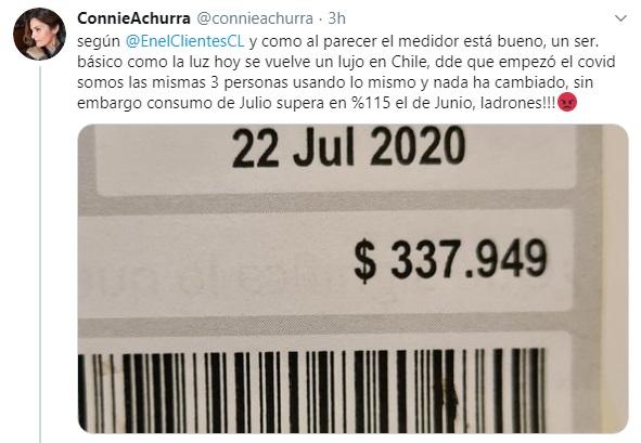 Connie Achurra se aleja de Twitter por la “mala onda gratuita”