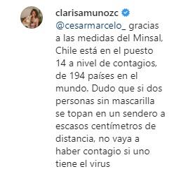 Figura de Aquí Somos Todos arremete contra quienes no usan mascarilla