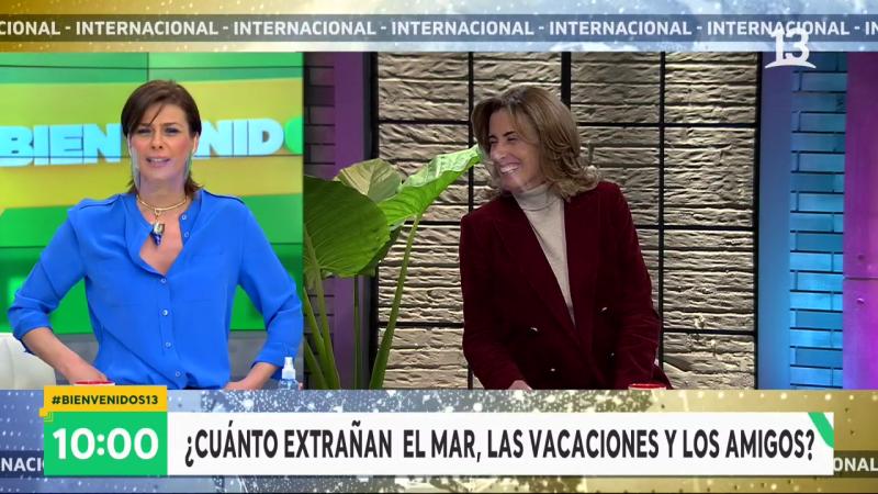 Pregunta personal incomodó a Marcela Cubillos en “Bienvenidos”