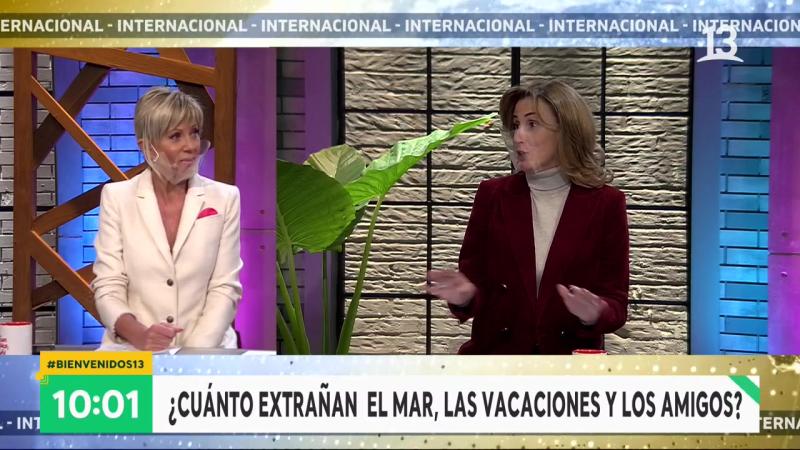 Pregunta personal incomodó a Marcela Cubillos en “Bienvenidos”