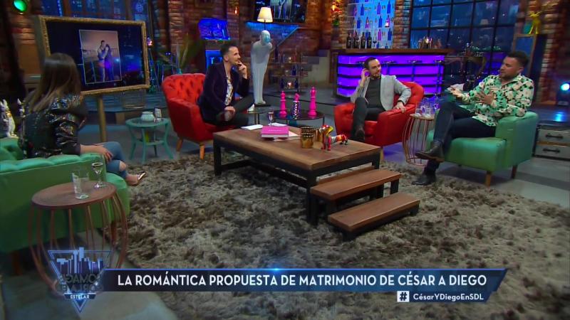 Marido de César Campos cuenta cómo le propuso matrimonio
