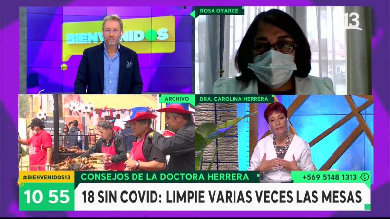 Doctora Herrera rechazó saludo con el codo de Martín Cárcamo
