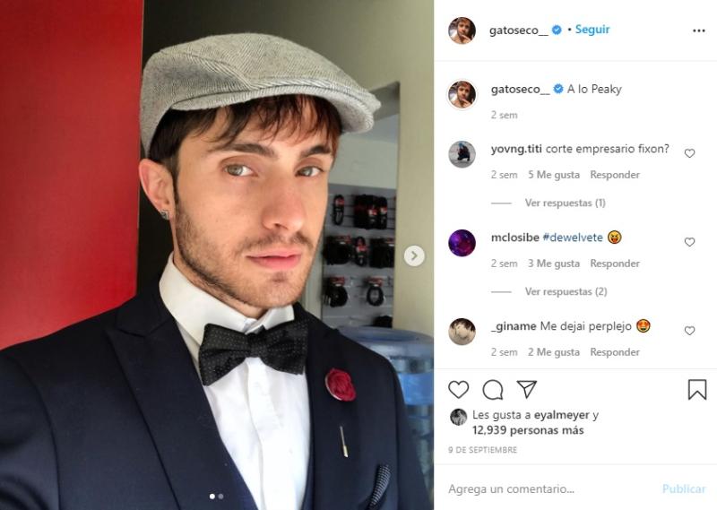 Francisco Dañobeitía usa un crop top y se llena de elogios