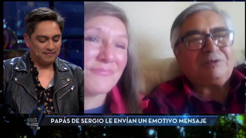 Papás de Sergio Freire emocionan con mensaje para su hijo