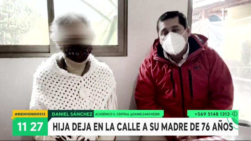 Habla hermana de mujer que abandonó a su madre adulta mayor en la calle