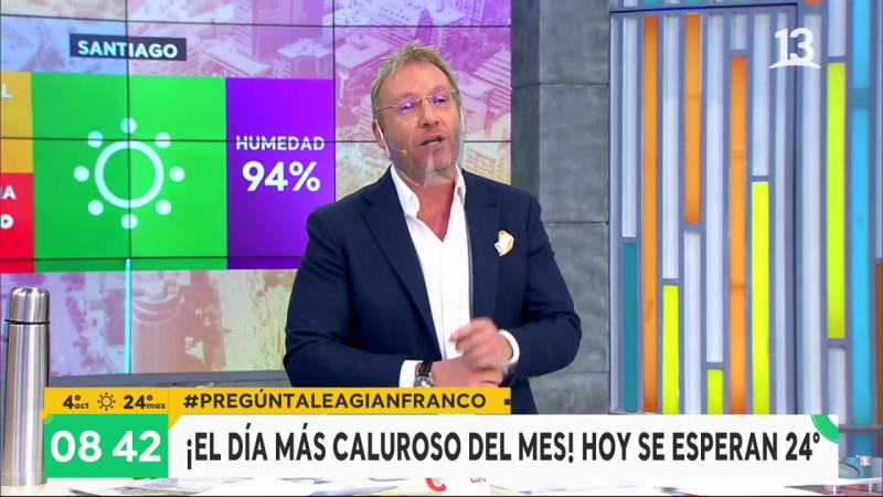 Día primaveral en Santiago: Hoy máxima llegará a los 24 grados