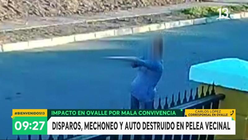 brutal agresión entre vecinos