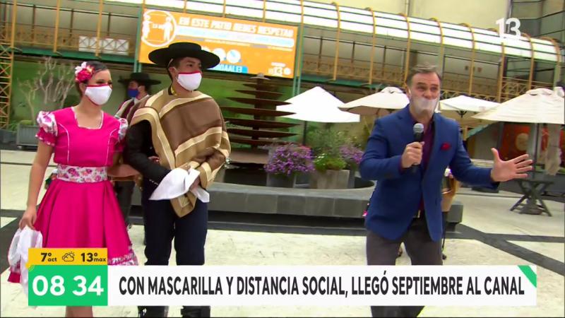 ¡Septiembre comenzó con un pie de cueca en Bienvenidos!