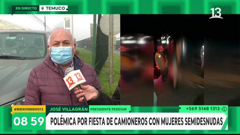 Polémica por fiesta de camioneros con mujeres semidesnudas