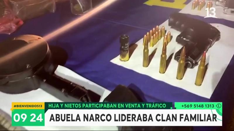 Abuela narco lideraba numeroso clan familiar