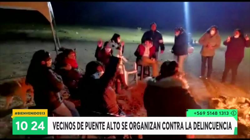 Vecinos de Puente Alto se organizan contra la delincuencia