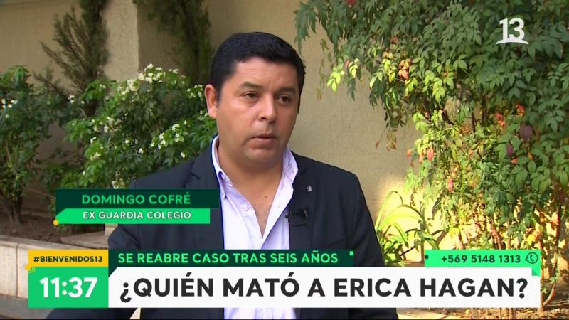 Sospechoso crimen Erica Hagan