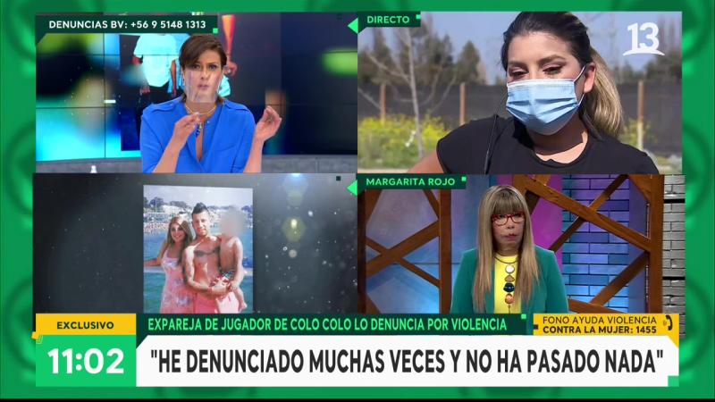 Exparereja de volante de Colo Colo tras denuncia de maltrato: “Tengo miedo”