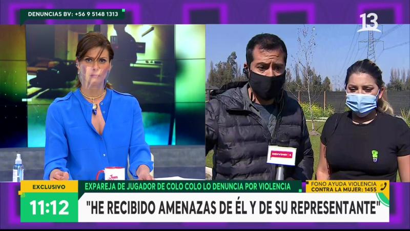 Exparereja de volante de Colo Colo tras denuncia de maltrato: “Tengo miedo”