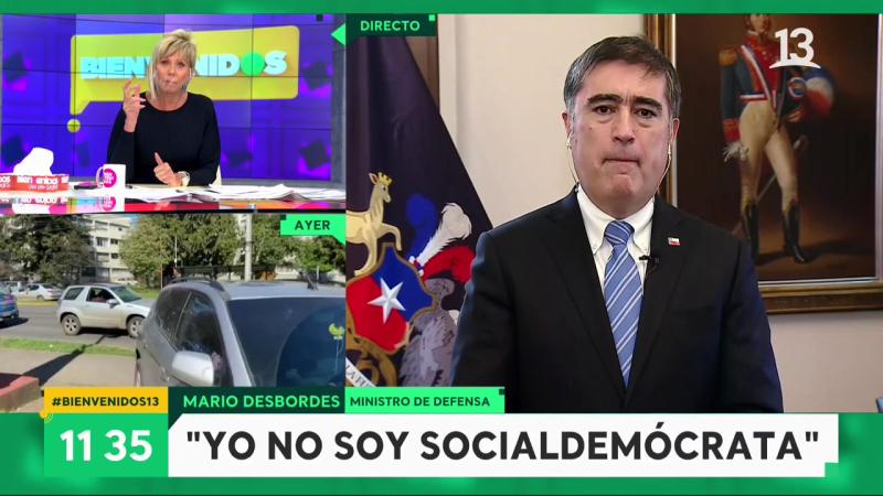 Desbordes tras dichos de Lavín: “Yo no soy socialdemócrata”