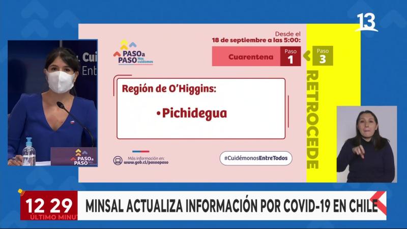 comunas en cuarentena