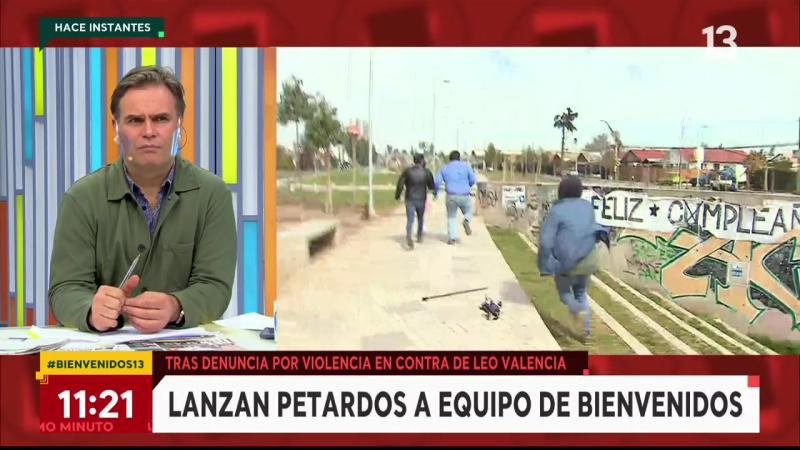 Equipo de Bienvenidos es atacado con petardos a metros del Monumental