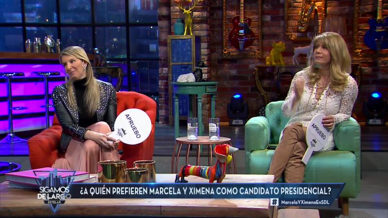 Marcela Sabat y Ximena Rincón