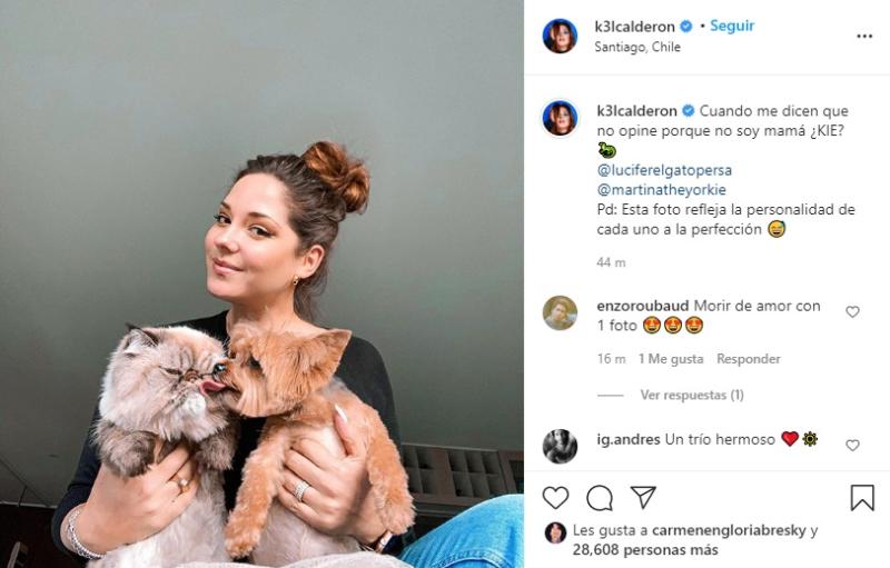 Kel Calderón sorprende con curioso mensaje sobre ser madre