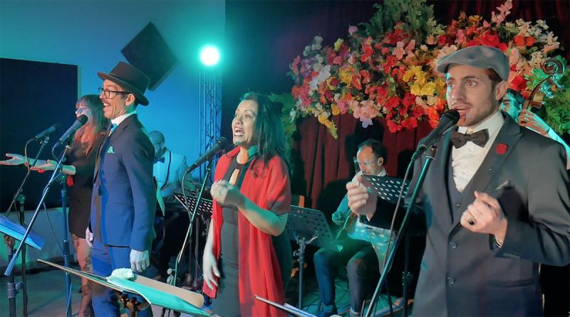 la pérgola en concierto