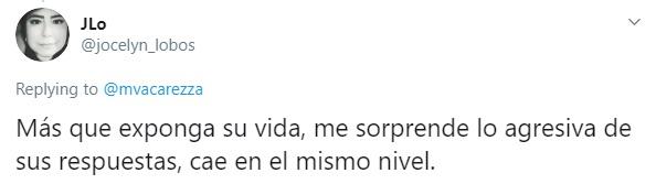 Marcela Vacarezza enfrenta a mujer que la trató de “agresiva”
