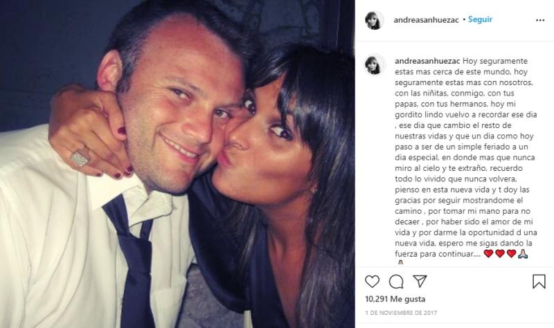 Viuda de Roberto Bruce publica emotivo mensaje en inolvidable fecha