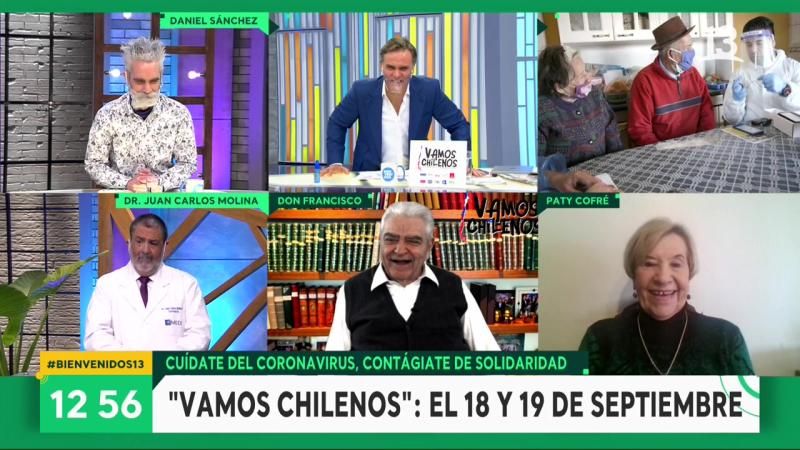 Doctor Molina sorprende con curiosa arenga para “Vamos chilenos”