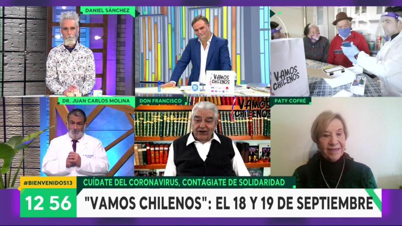 Doctor Molina sorprende con curiosa arenga para “Vamos chilenos”