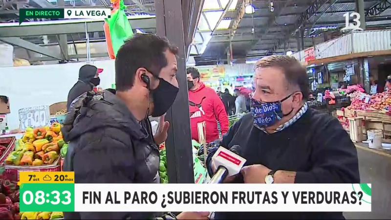 Vocero de La Vega reta en vivo a notero de Bienvenidos