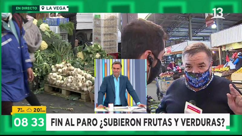 Vocero de La Vega reta en vivo a notero de Bienvenidos