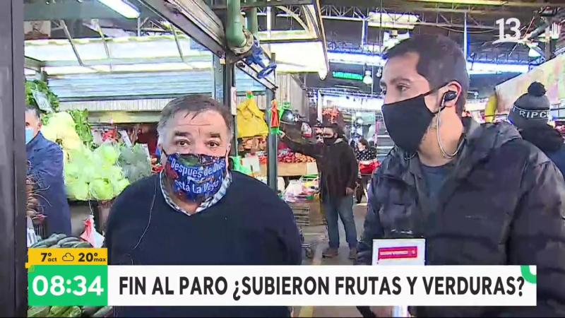 Vocero de La Vega reta en vivo a notero de Bienvenidos