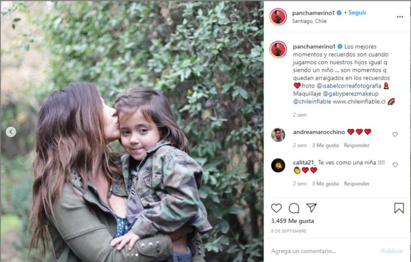 Pancha Merino y su hija Chloe