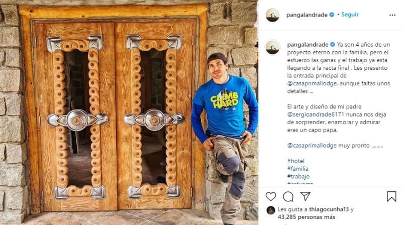 Así es el hotel que Pangal Andrade construye en el Cajón del Maipo