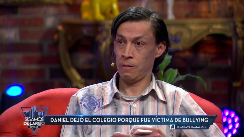 “El Poeta” revela que no terminó el colegio tras sufrir bullying