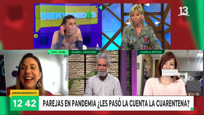 Yamila Reyna sale con pijama durante aparición en “Bienvenidos”