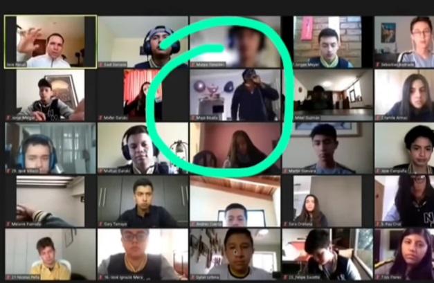 Robo en casa de estudiante es captado durante clase online