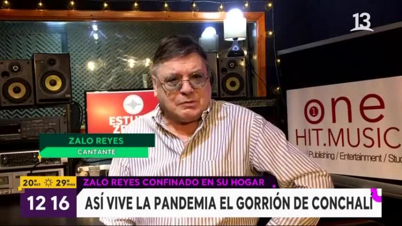 Zalo Reyes está encerrado en su casa desde febrero
