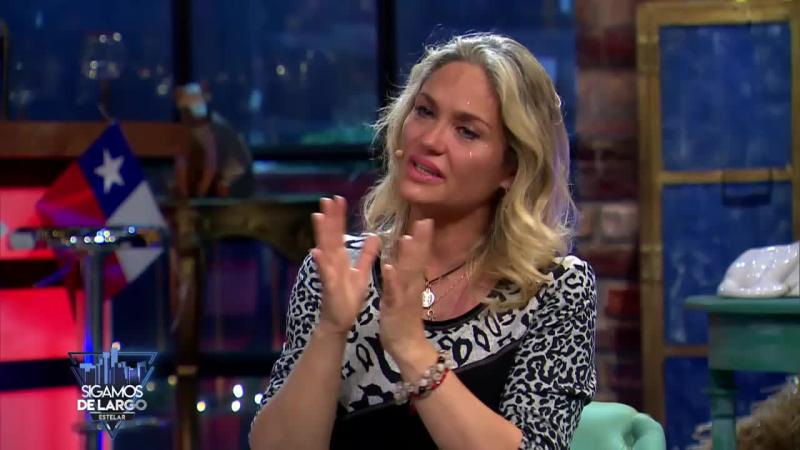 Kenita Larraín llora al hablar de reconciliación familiar