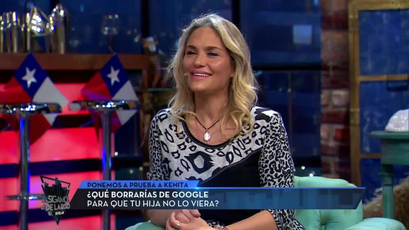 Kenita Larraín llora al hablar de reconciliación familiar