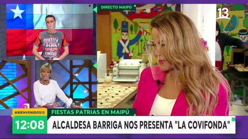 Cathy Barriga llora en pantalla al hablar de sus padres