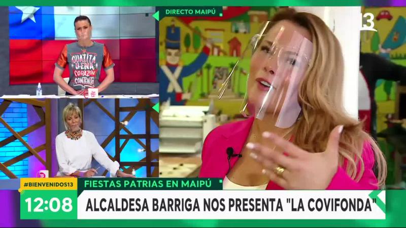 Cathy Barriga llora en pantalla al hablar de sus padres
