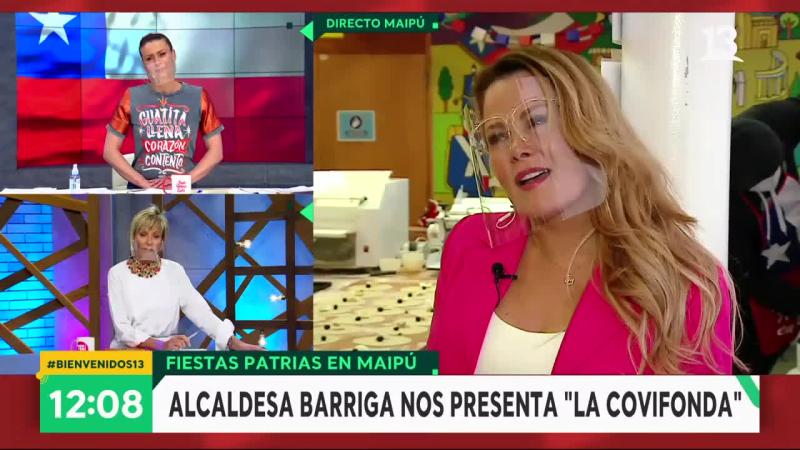 Cathy Barriga llora en pantalla al hablar de sus padres