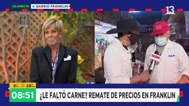 Raquel se enojó con periodista