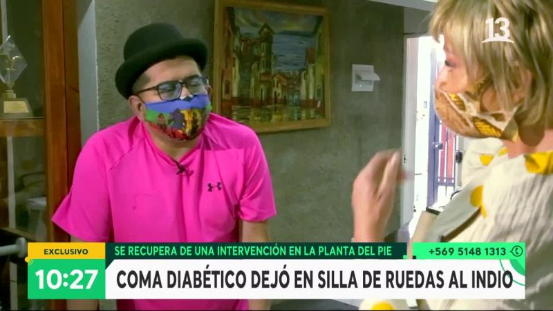 Así reaccionó Raquel Argandoña a piropo del "Indio" de Dinamita Show