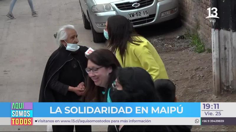 Abuela coqueta se robó la atención en “Aquí Somos Todos”